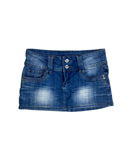 Monday Supreme Denim Mini Skirt