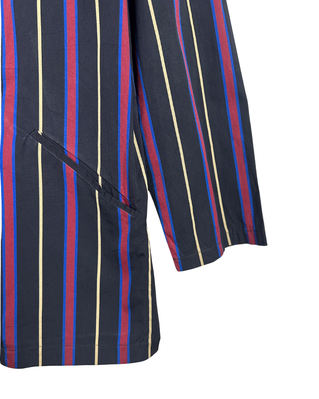 Vintage Sint & Si 90s Women's Striped Light Blazer Shirt L/XL