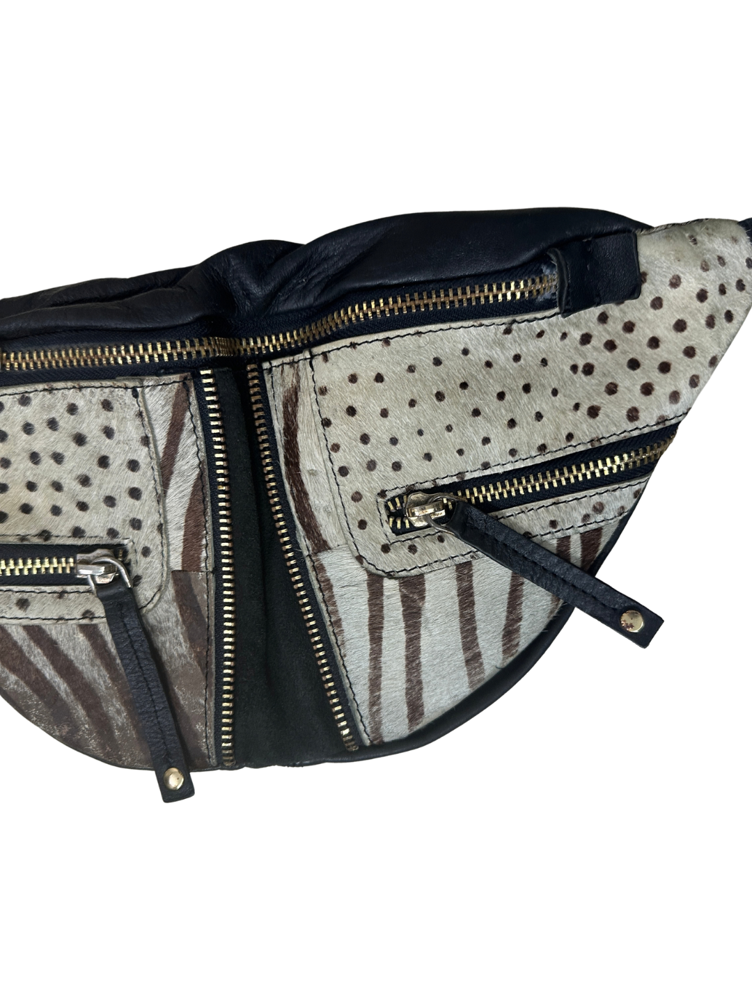 River Island Genuine Leather Cow-Hide Waistbag