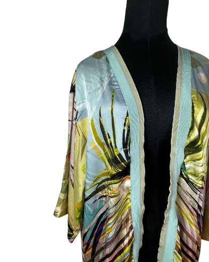 Sfizio Open Front Kimono Made in Italy