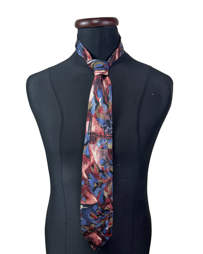 Abstract Print Necktie 8.5 cm