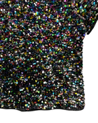 Tu Multicolor Sequinned Top