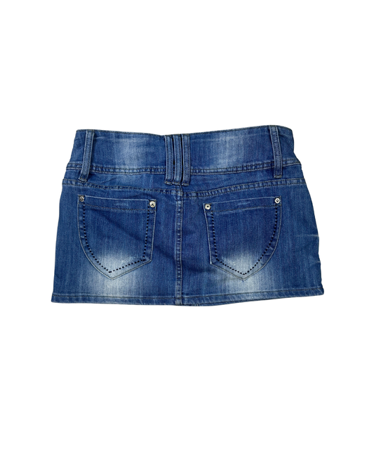Monday Supreme Denim Mini Skirt