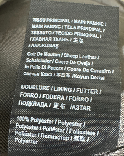 One Step Brown Sheep Leather Women's Coat