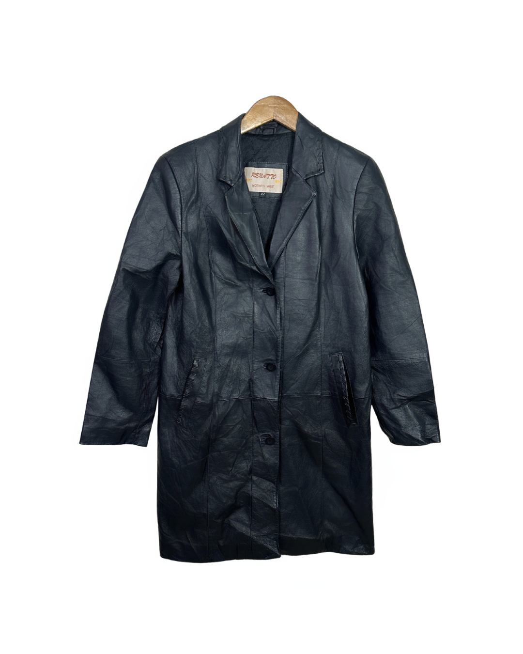 Renatto Women’s Genuine  Leather Coat