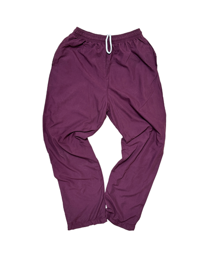 Burgundy Track Pants Medium