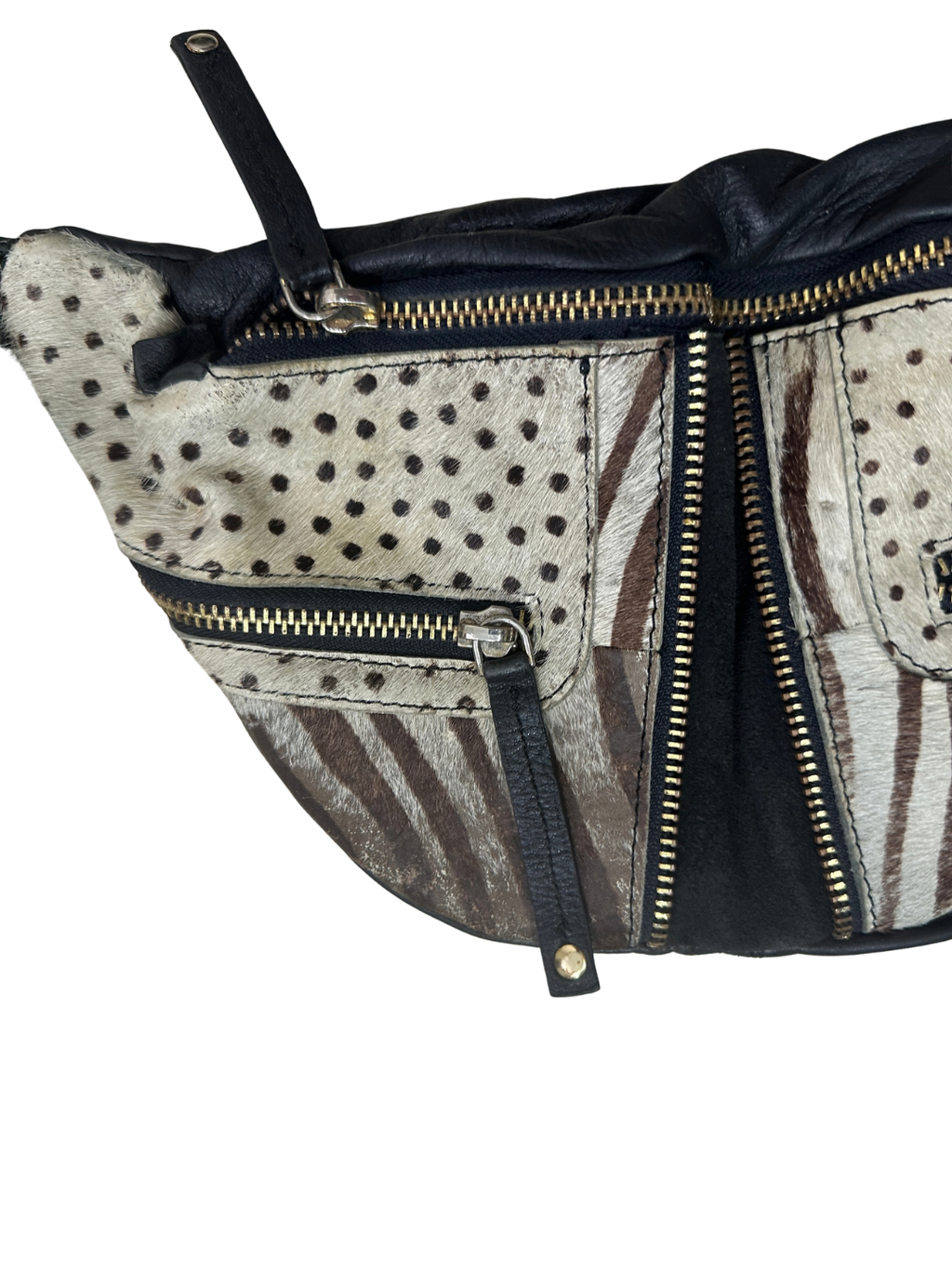 River Island Genuine Leather Cow-Hide Waistbag