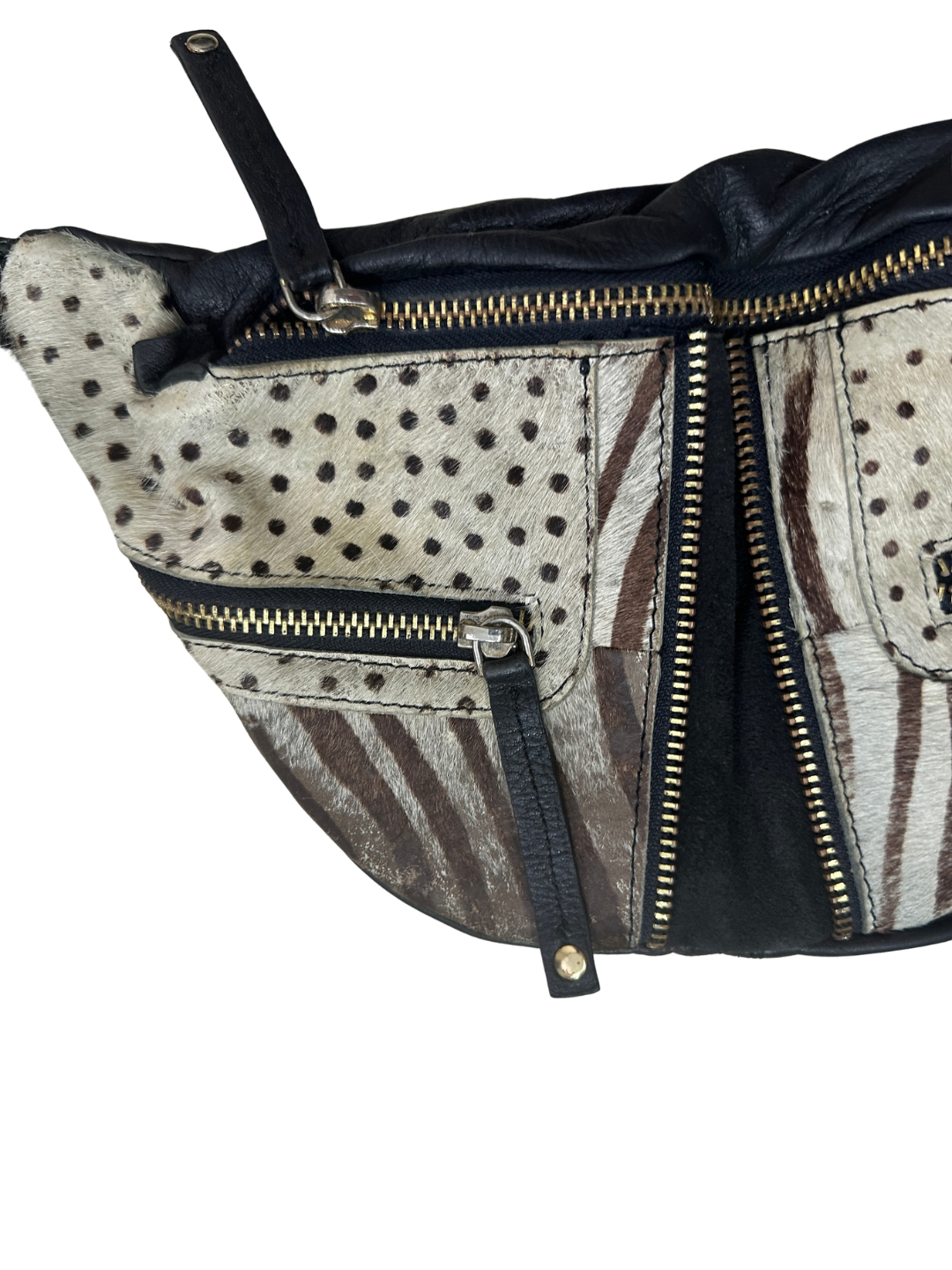 River Island Genuine Leather Cow-Hide Waistbag