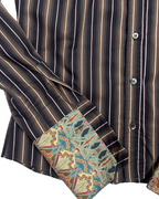 Ted Baker Long Sleeve Women's Striped Shirt