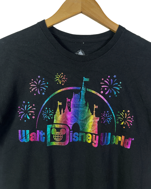 Disney Land Paris Holographic T-Shirt Large