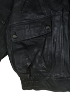 Vintage 90s Genuine Leather Jacket XL