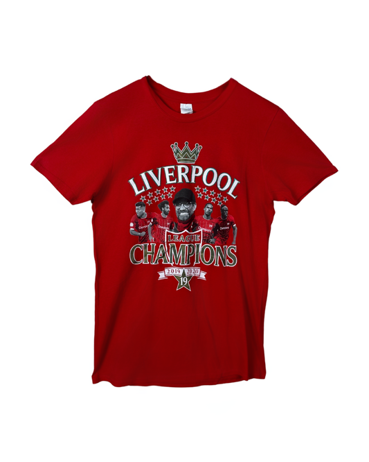 Liverpool Champions League 2019-2020 Graphic T-Shirt Medium