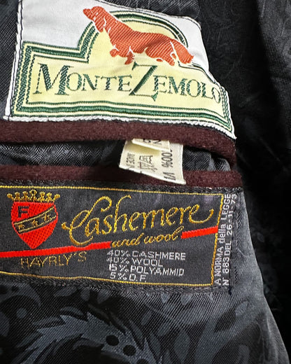 MonteZemolo Maroon Blazer - Size 52