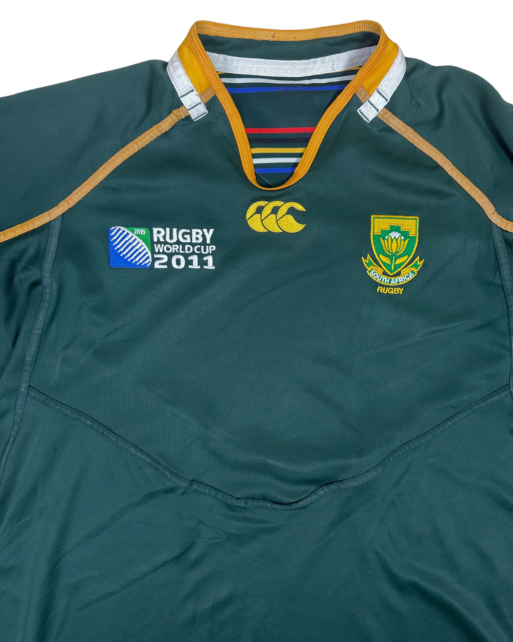 CANTERBURY South Africa 2011 Springboks Rugby World Cup Jersey