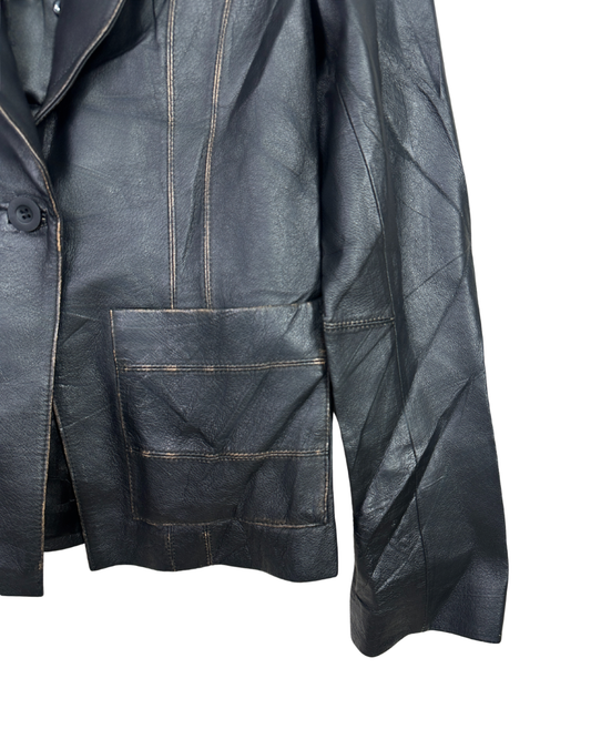 Altero Women’s Genuine  Leather Jacket Medium