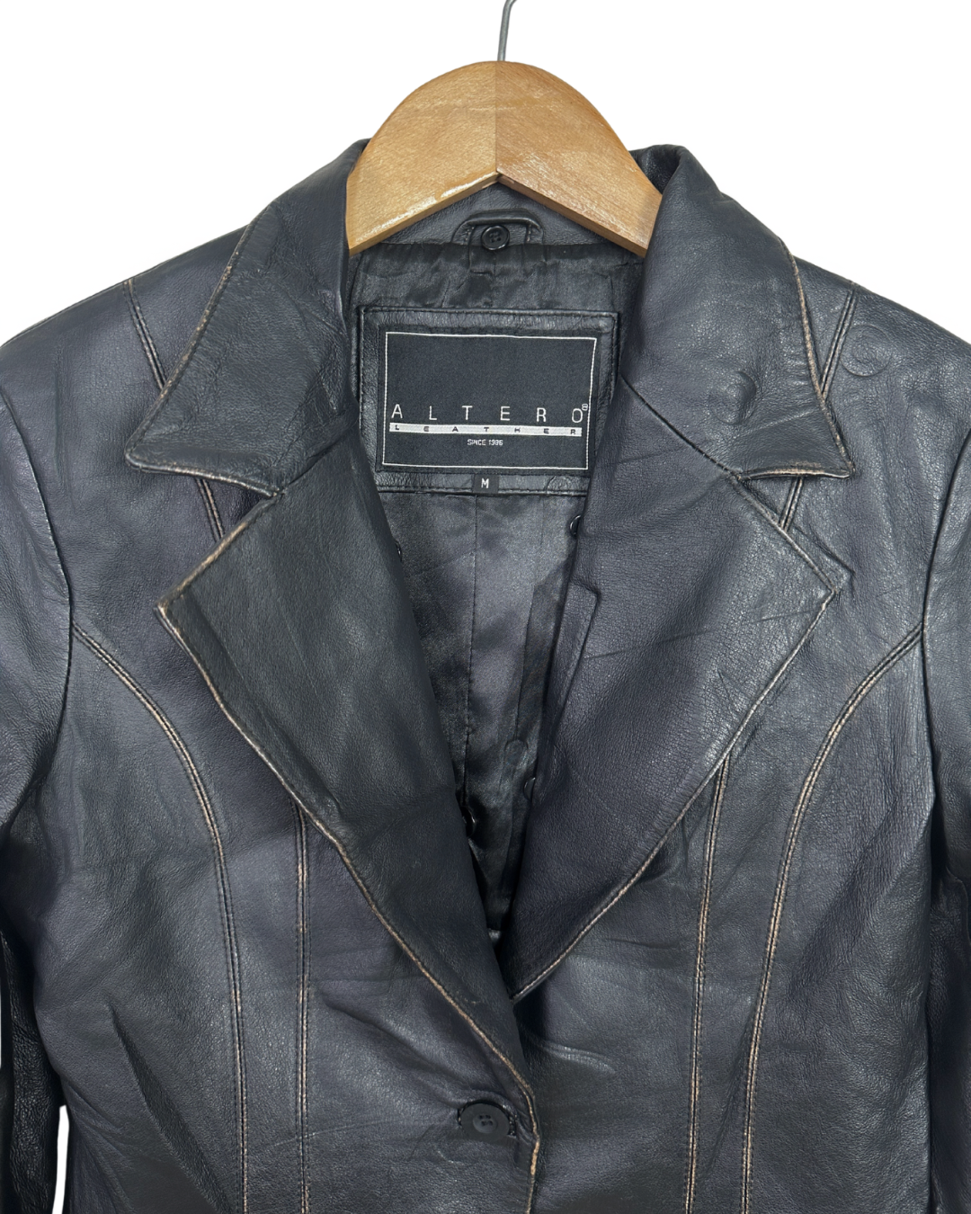 Altero Women’s Genuine  Leather Jacket Medium