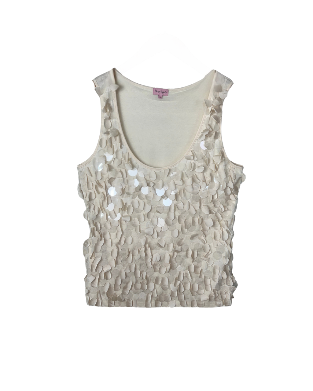 Phase Eight Sequin Cream Top