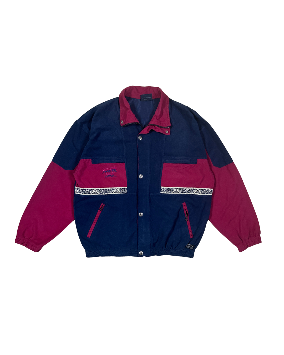 Vintage Greenstone Park Colorblock Jacket