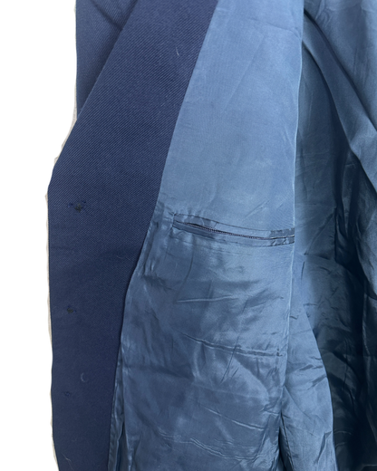 Vintage UNAG 1976 Navy Blue Blazer - Virgin Wool Blend