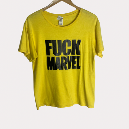 Yellow Comical Marvel T-Shirt