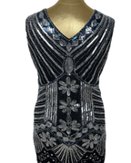 1920's Inspired Great Gatsby Sequin Flapper Dress - Medium - Funkify