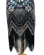 1920's Inspired Great Gatsby Sequin Flapper Dress - Medium - Funkify