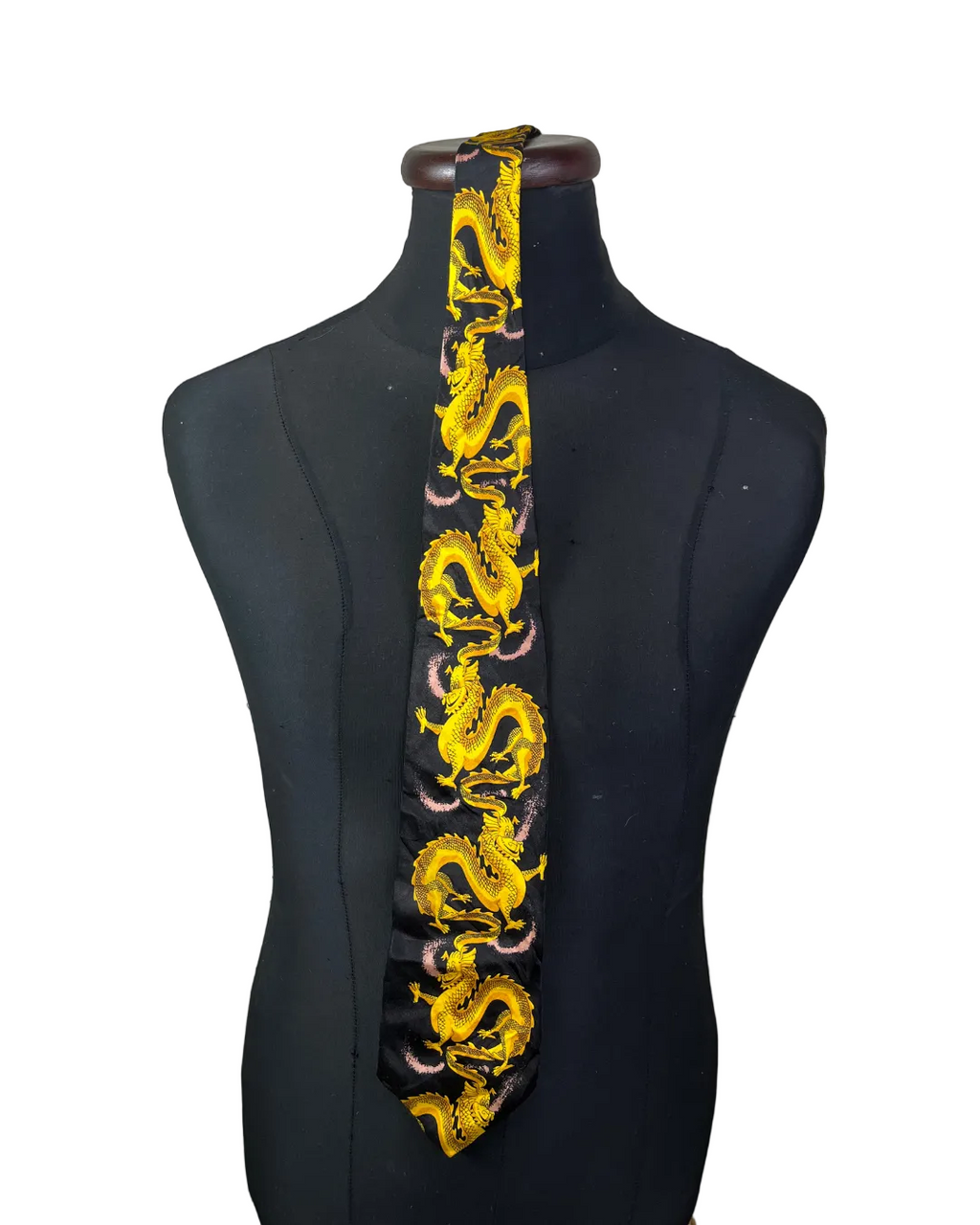 Golden Dragon Necktie 10 cm