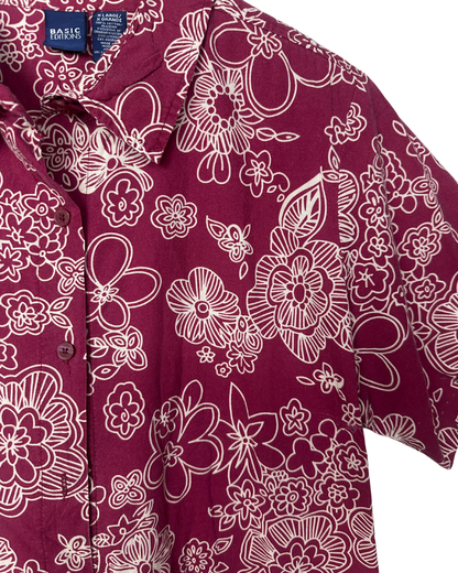 Basic Editions Shirt Women's XL