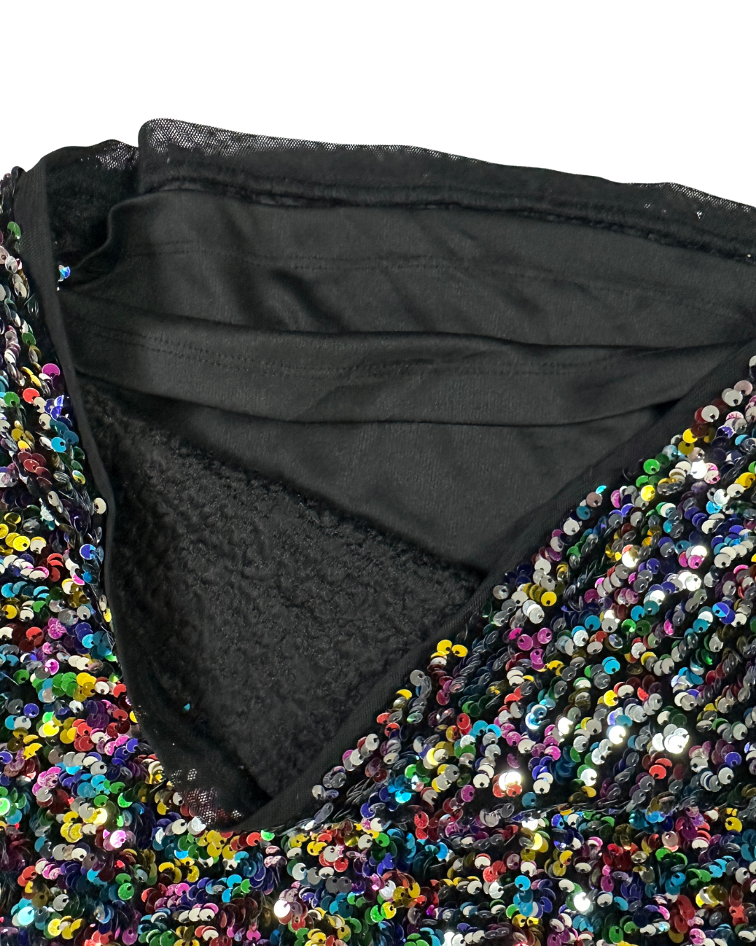 Tu Multicolor Sequinned Top