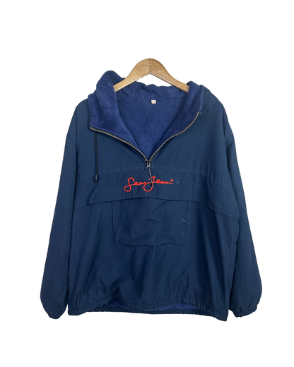 Vintage Sean Jean Fleece-Lined Windbreaker Large