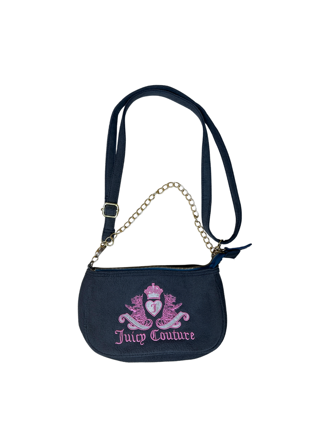 Y2K Juicy Couture Chain Shoulder Bag w/ Detachable Strap