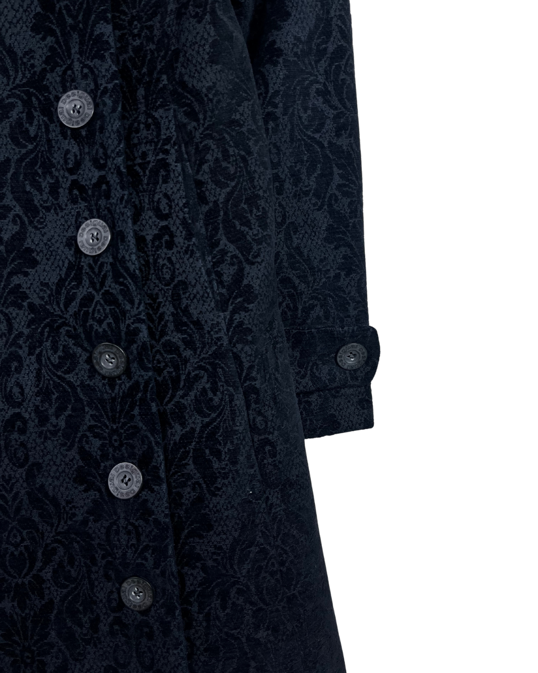 Desigual Women's Floral Pattern Coat - EU 36