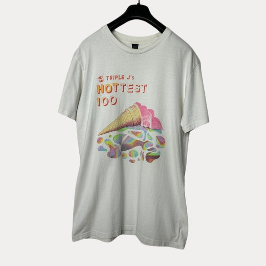 2018 Triple J's Hottest 100 Graphic T-shirt Medium