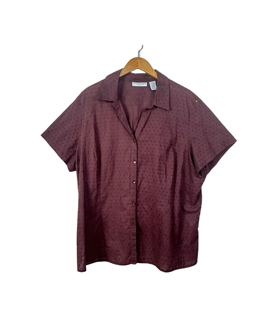 Sagharbor Embroidered Women's Shirt 3XL