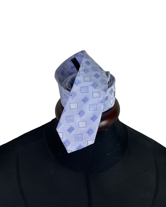 Geometric Slim Necktie