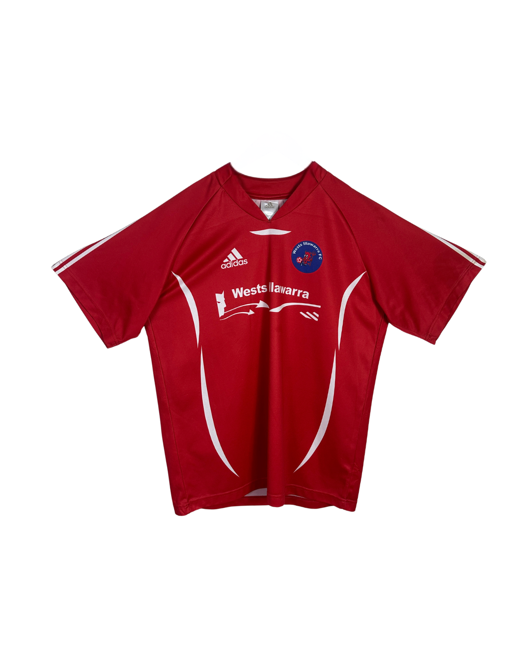Vintage Early 2000s Adidas Wests Illawarra FC Soccer Jersey