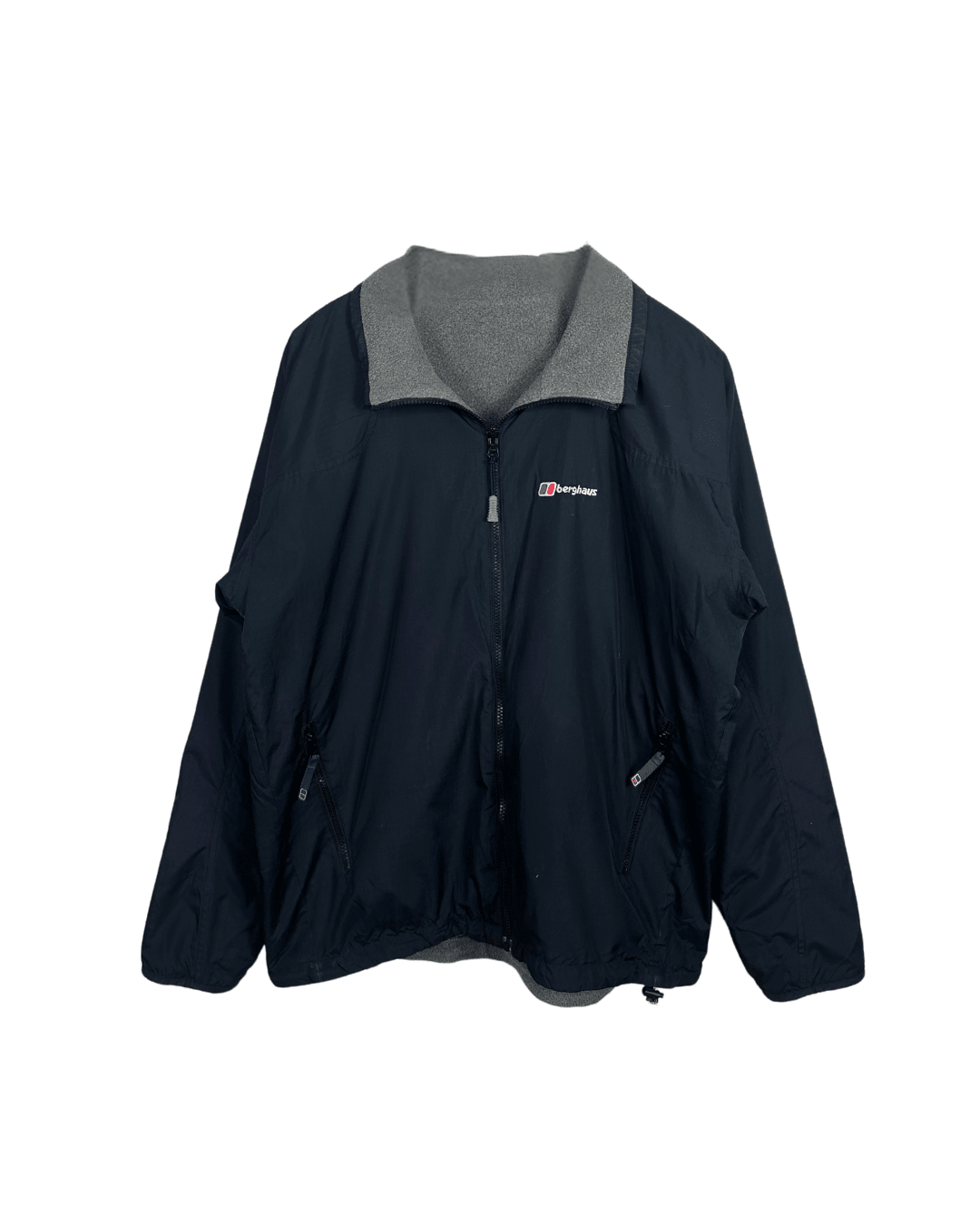 2 - in - 1 Berghaus Reversible Fleece Jacket XL - Funkify