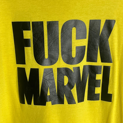 Yellow Comical Marvel T-Shirt