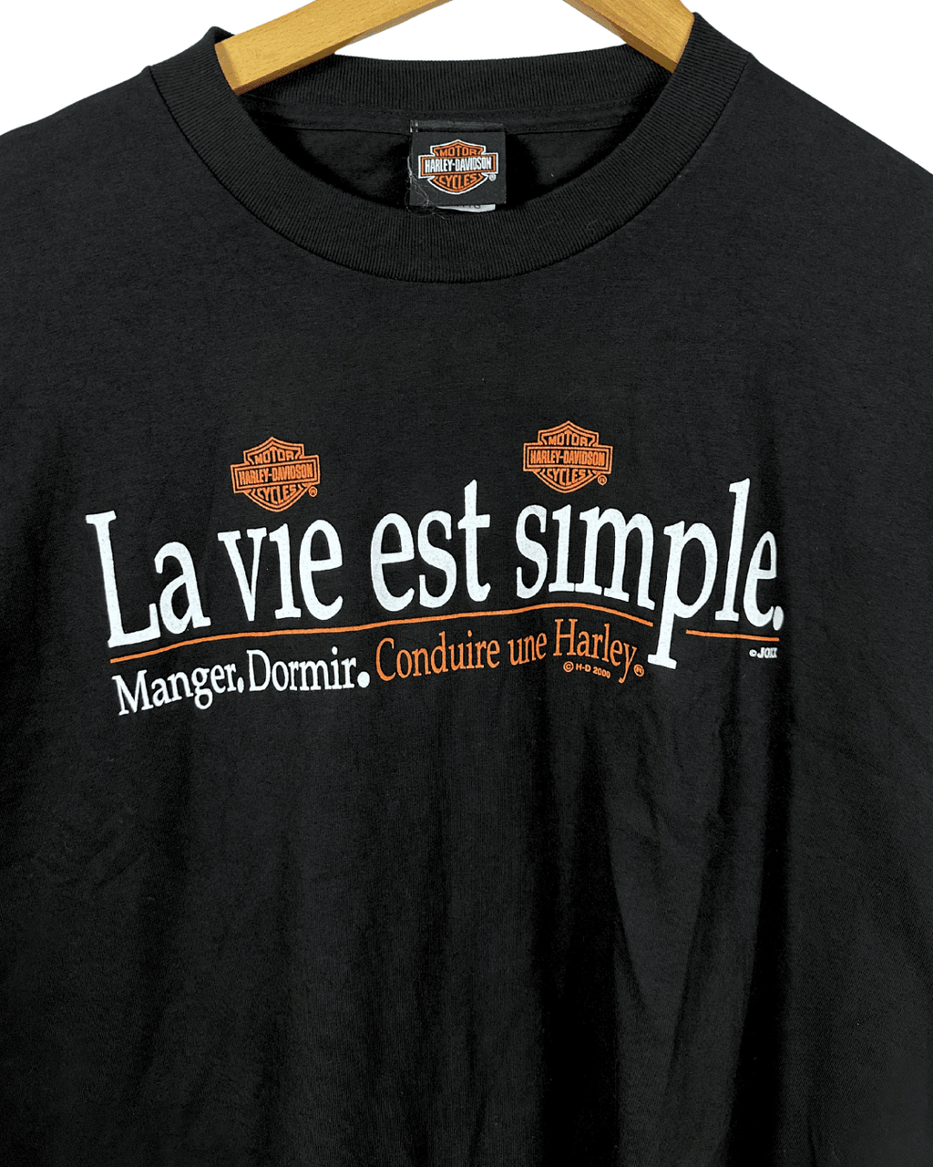 2000 Harley - Davidson Québec Shirt Oversized 2XL - Funkify