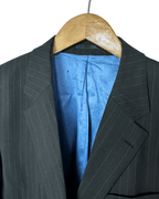 2000s Pierre Cardin Paris Pinstripe Wool Full Suit - Size 54 - Funkify