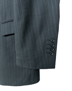 2000s Pierre Cardin Paris Pinstripe Wool Full Suit - Size 54 - Funkify