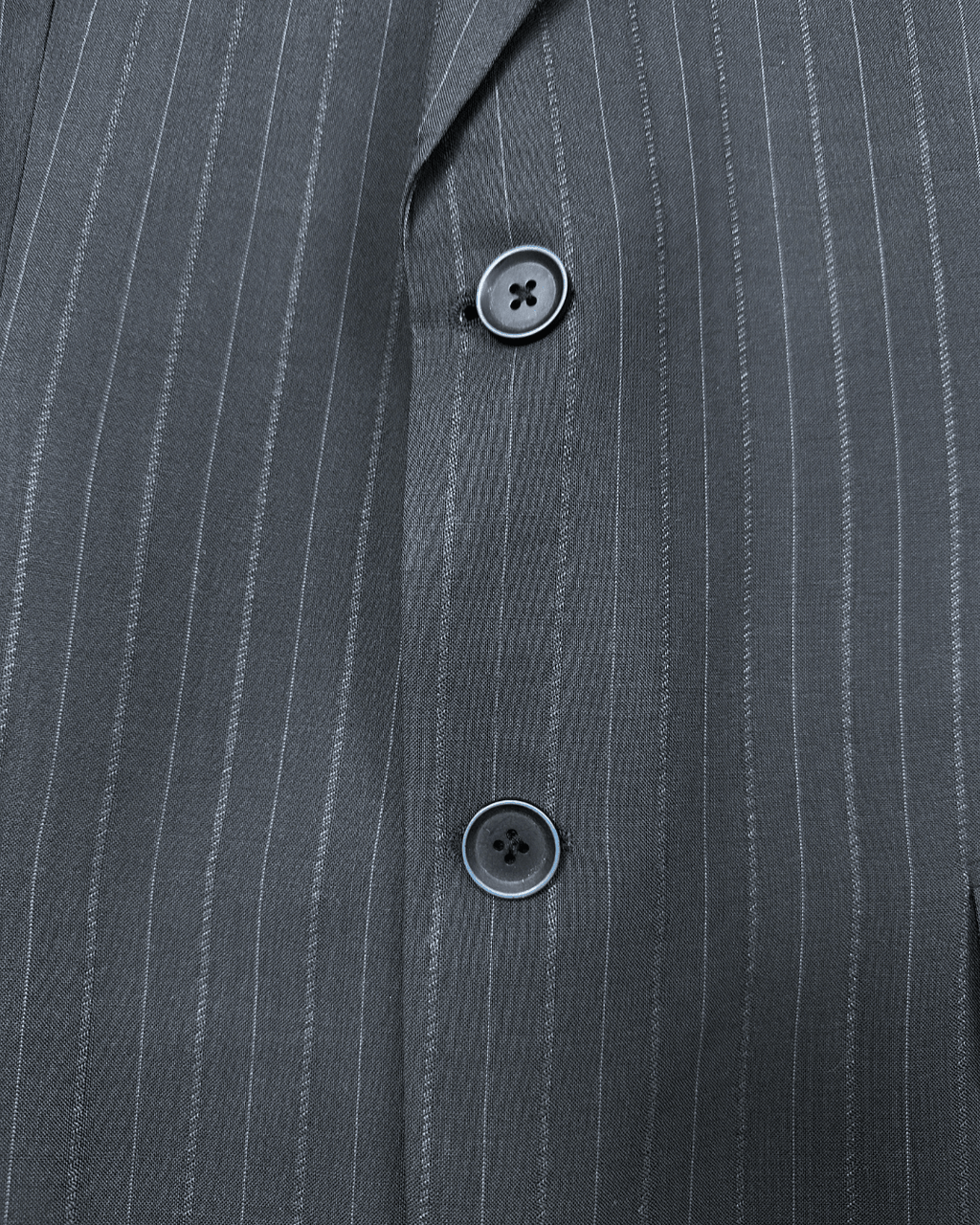 2000s Pierre Cardin Paris Pinstripe Wool Full Suit - Size 54 - Funkify