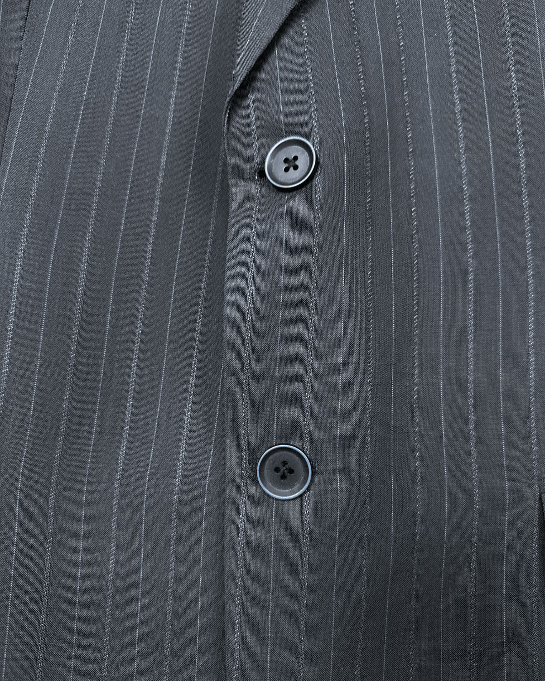 2000s Pierre Cardin Paris Pinstripe Wool Full Suit - Size 54 - Funkify