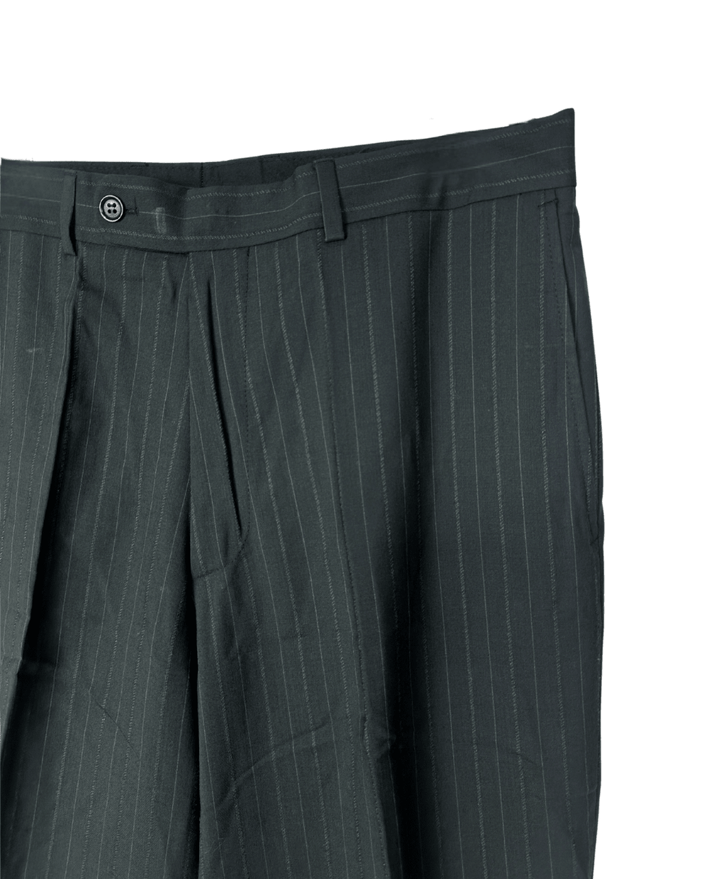 2000s Pierre Cardin Paris Pinstripe Wool Full Suit - Size 54 - Funkify