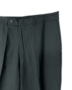 2000s Pierre Cardin Paris Pinstripe Wool Full Suit - Size 54 - Funkify