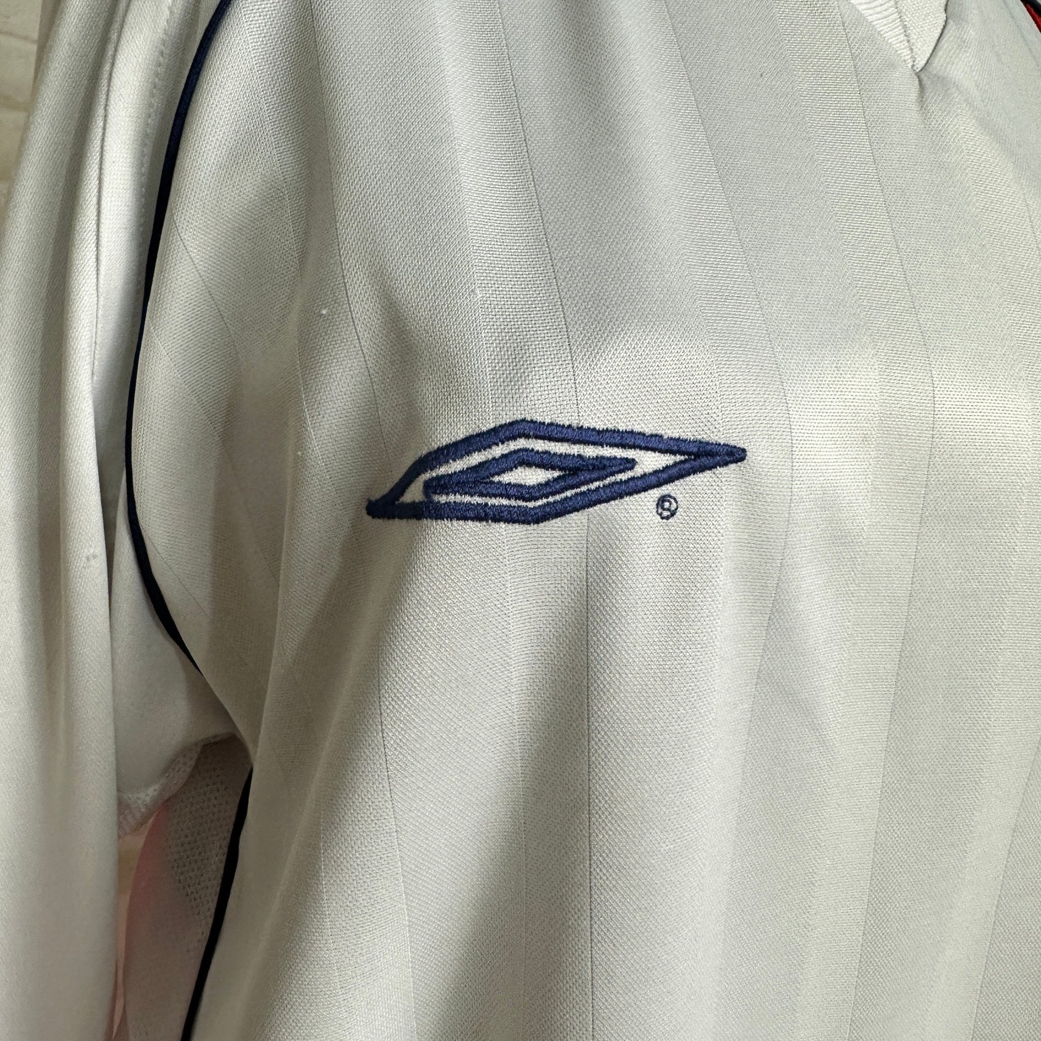 2002 England Football Jersey - Funkify