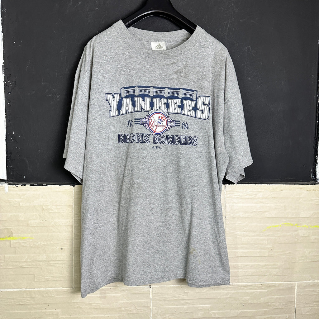 2003 Adidas NY Yankees 100th Anniversary Tee - Funkify