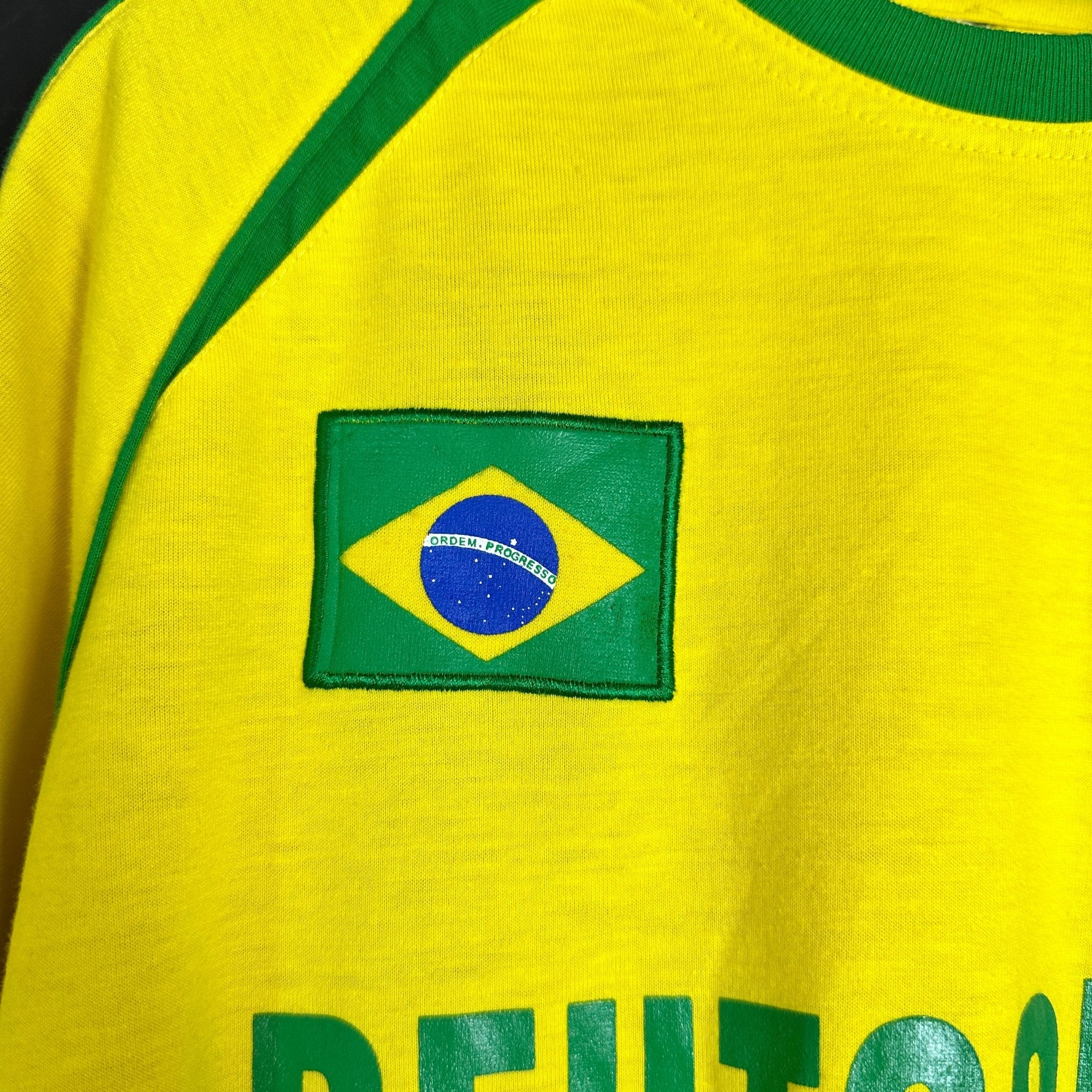 2006 Brazil Deutschland Football Jersey - Funkify