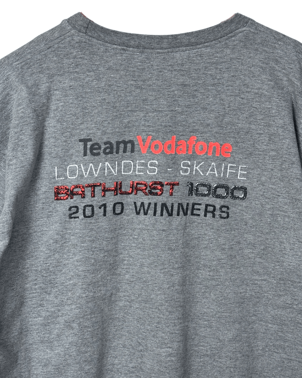2010 Team Vodafone Bathurst 1000 Winners Tee – XL - Funkify