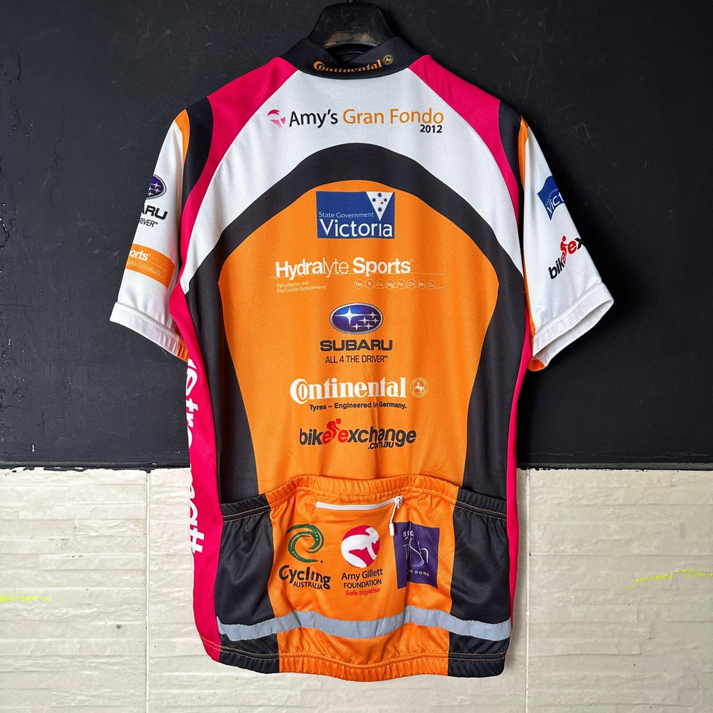 2012 Body Torque Amy's Gran Fondo Cycling Jersey - Funkify